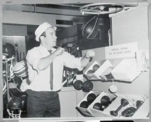 William Shatner Punching the Bag