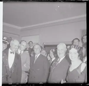 William Sinnott with Franklin Roosevelt and Others