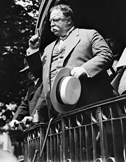 Speech Prints: William Taft Campaigns from a Train