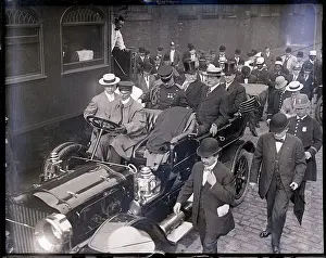 1910s Style Prints: William Taft Riding In Automobile