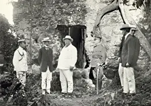 1910s Style Prints: William Taft Standing In Jungle