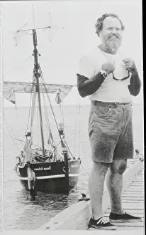 William Verity and His Boat