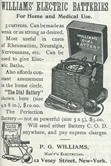 T1710655 Prints: Williams' Electric Batteries