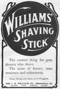 Shaving Prints: Williams' Shaving Stick