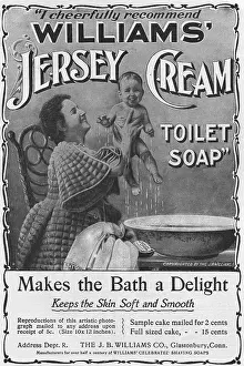 Cream Prints: Williams Toilet Soap
