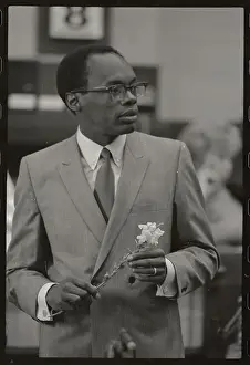Sacramento Prints: Willie Brown on San Francisco Assembly Floor
