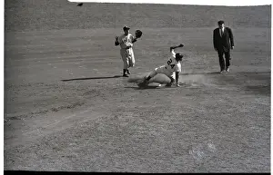 Sliding Prints: Willie Mays At 3Rd Game Of World Series