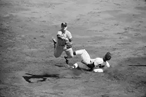 Willie Mays in Baseball Action