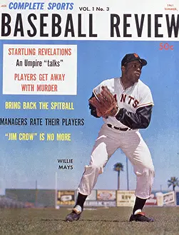 Arc0006085 Prints: Willie Mays Baseball Review