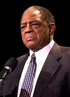 Willie Mays Prints: Willie Mays Honored at The First Annual In The Spirit of The Game Dinner
