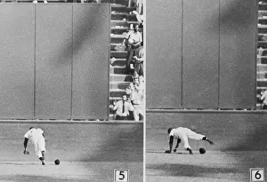 Multiple Images Prints: Willie Mays During Opening Game of World Series