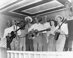 Willie Nelson With A Band In The Mid 50's