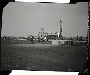 Louisville Prints: Willie Shoemaker and Eddie Arcaro Racing in Kentucky Derby