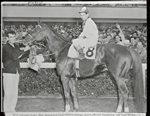 Willie Shoemaker Posing on Mercury