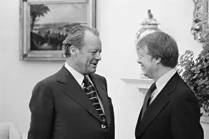 Willy Brandt and Jimmy Carter