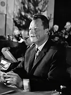 Willy Brandt Smiling