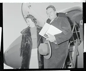 Willy Brandt with His Wife