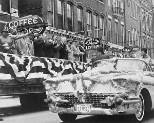 Nashville Prints: Wilma Rudolph Riding in Car