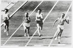 Wilma Rudolph Winning 100 Meter