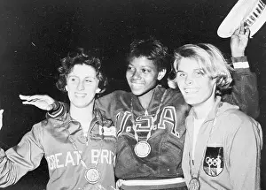 Wilma Rudolph Winning Race