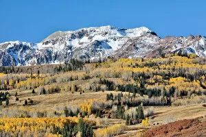 Images Dated 7th October 2017: Wilson Mesa in autumn colors, San Juan Mountains, near Telluride, Colorado, USA