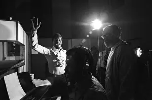 Acr066104 Prints: Wilson Pickett At Muscle Shoals Sound Studio