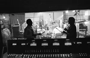 Acr066104 Prints: Wilson Pickett At Muscle Shoals Sound Studio