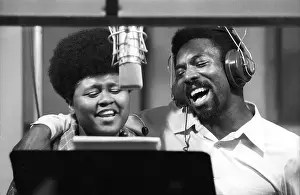 Acr066104 Prints: Wilson Pickett At Muscle Shoals Sound Studio