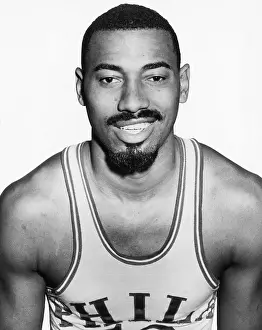 Wilt Chamberlain Closeup, In Uniform