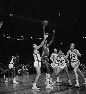 Wilt Chamberlain Playing