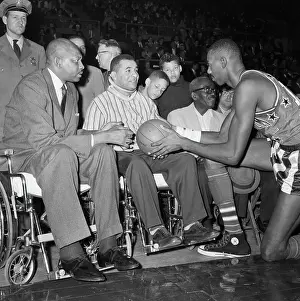 Wheelchair Prints: Wilt Chamberlain And Roy Campanella