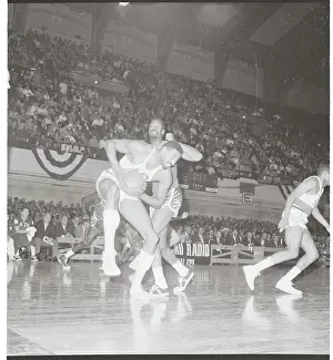 Wilt Chamberlain and Bill Russell