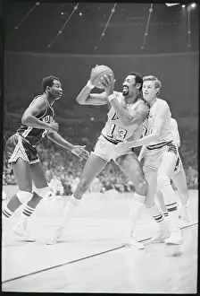 Inglewood Prints: Wilt Chamberlain Stealing the Rebound