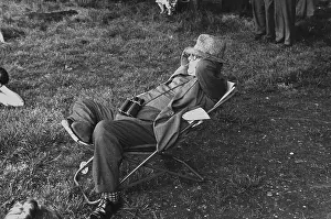 Deckchair Prints: Wimbledon Relaxation