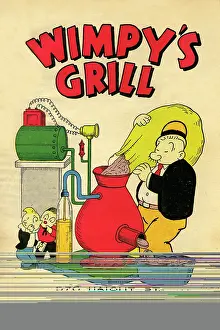 Machine Prints: Wimpy's Grill
