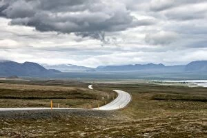 Images Dated 23rd July 2012: Winding Road to Thingvellir National Park