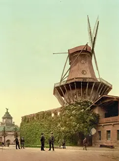 Brandenburg Prints: Windmill in Potsdam, Brandenburg