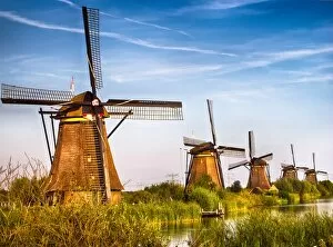 Traditional Windmills Gallery: Five Windmills