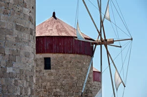 Windmills in Rhodes