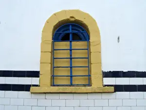 Essaouira Prints: Window, Essaouira, Morocco