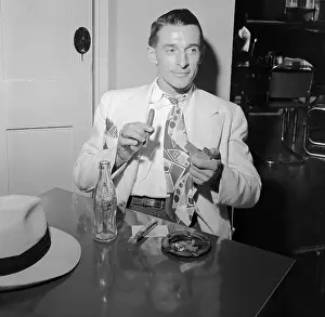 Winner of Boston Marathon Gerard Cote