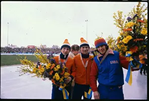 Winners of the 1500 Meter World Speed Skating Championships