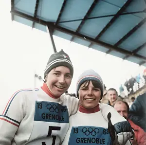 Chamrousse Prints: Winners of the Ladies Special Slalom