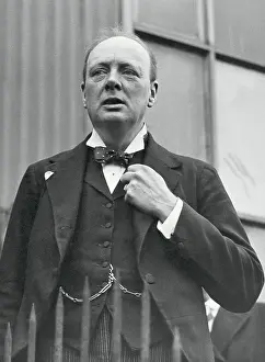 Winston Churchill Adjusting Jacket