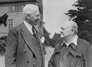 Winston Churchill and Bernard Baruch