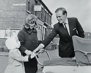 Winston Churchill Stopping to Talk