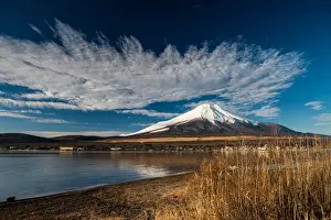 Yamanashi Prefecture Prints: Winter Fuji