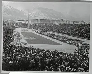 Grenoble Prints: Winter Olympics Being Held in Stadium