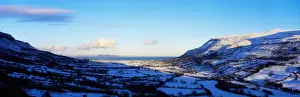 Winter scene, Glengariff, Co Antrim, Ireland