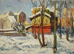 Blauer Reiter Prints: Winter In Schwabing
